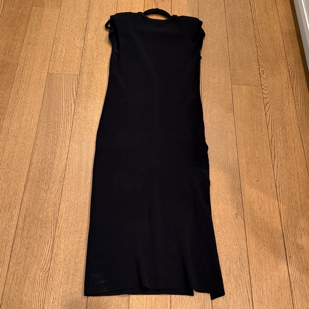 NWT J. Crew Black Sheath Dress Size Medium - Picture 4 of 7